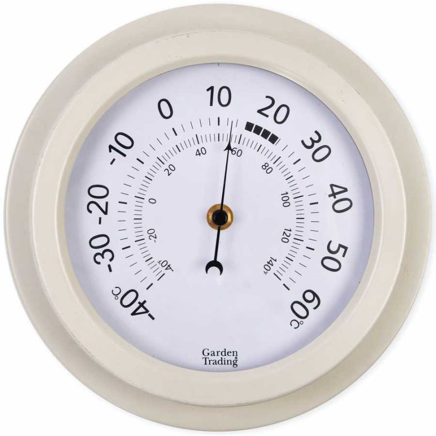 Garden Trading Tenby Thermometer - Lily White
