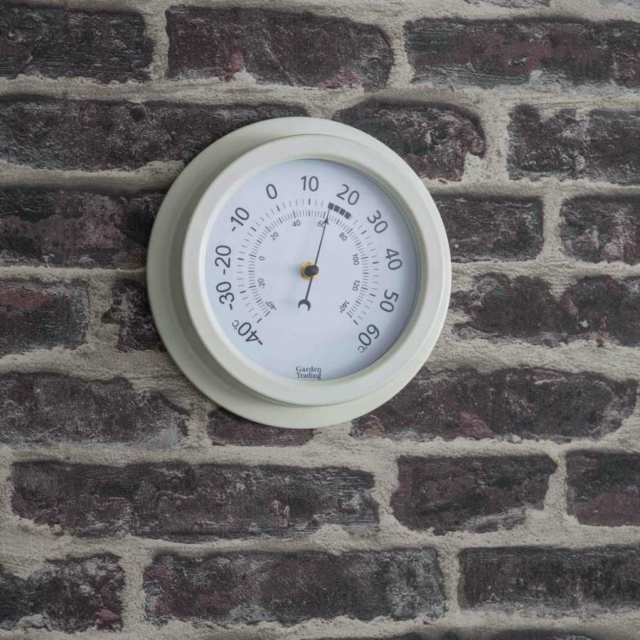 Garden Trading Tenby Thermometer - Lily White