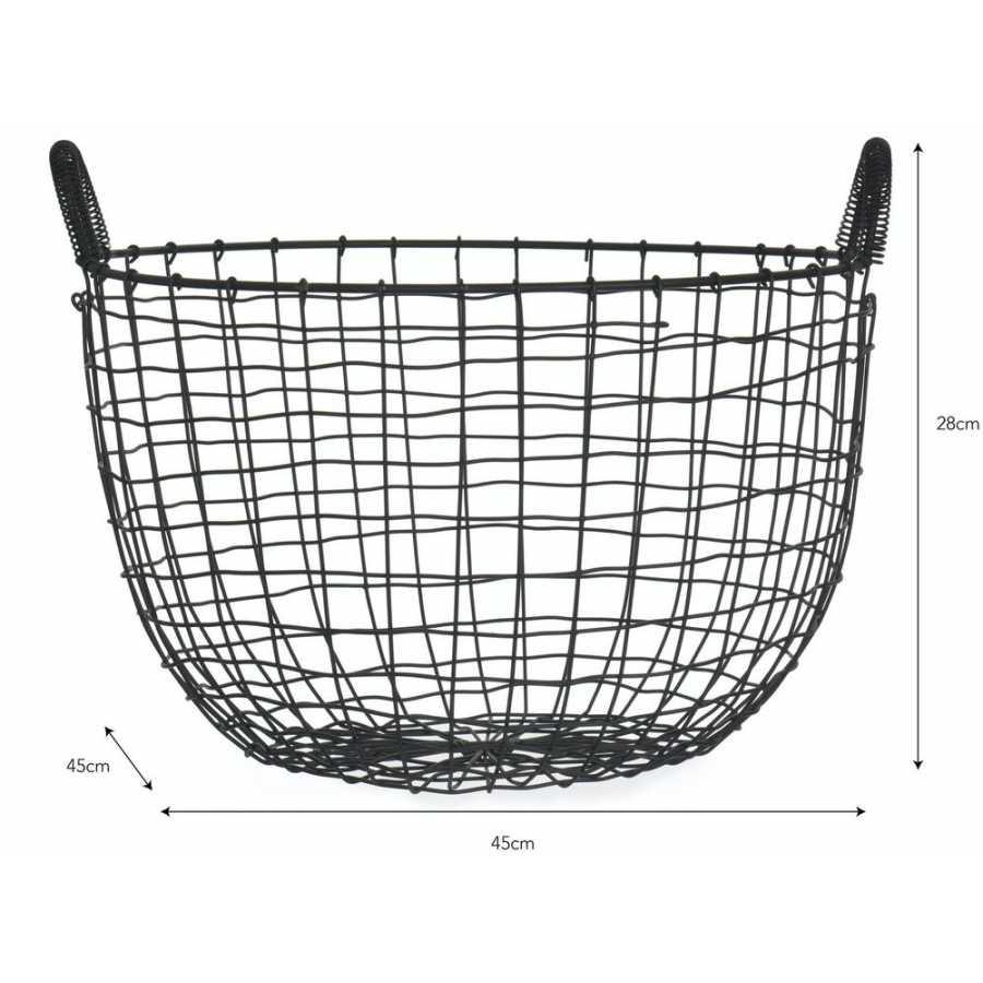 Garden Trading Wirework Basket - Large
