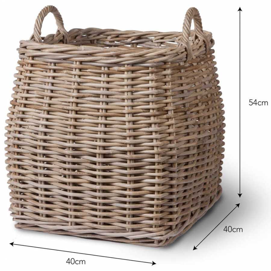 Garden Trading Rattan Tapered Basket