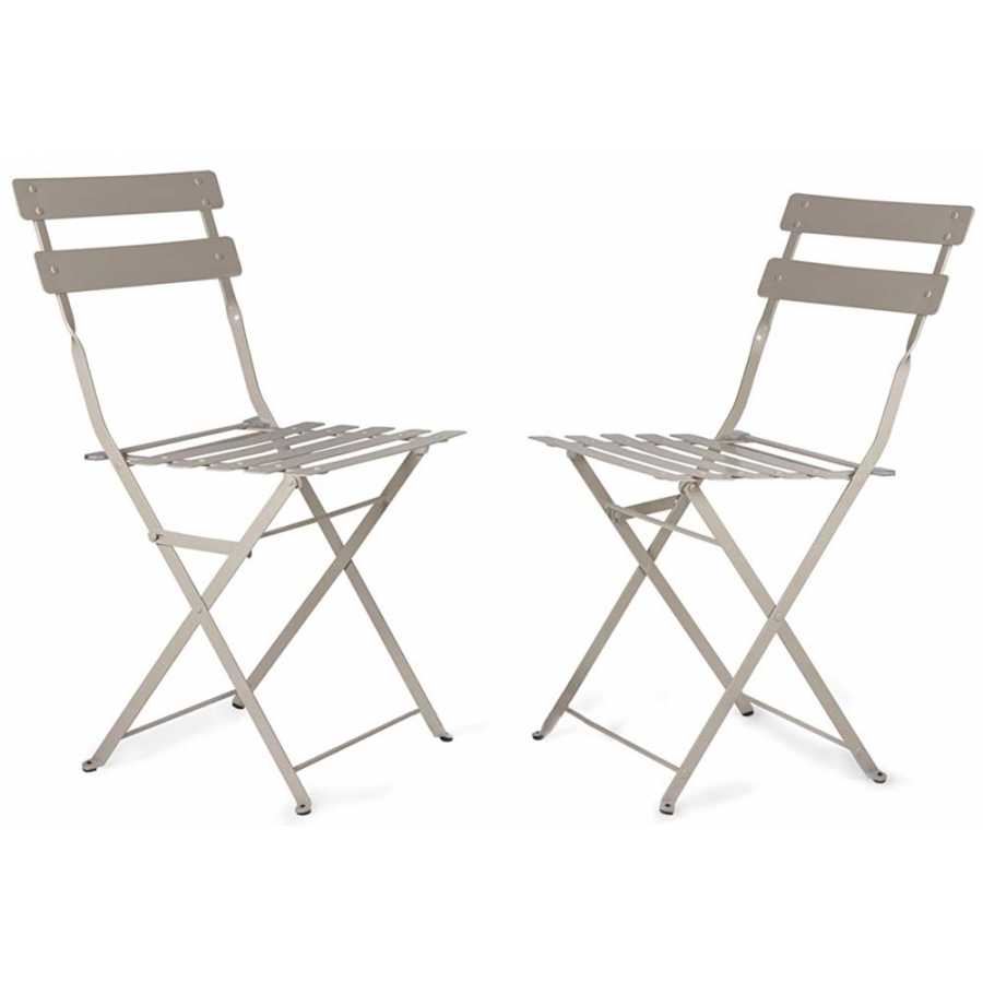 Garden Trading Bistro Chairs - Set of 2 - Clay