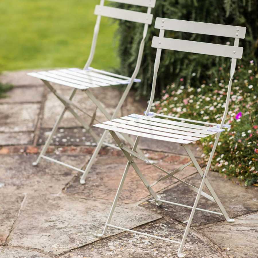 Garden Trading Bistro Chairs - Set of 2 - Clay
