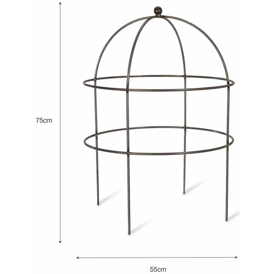 Garden Trading Barrington Domed Plant Support - Large - Diagram