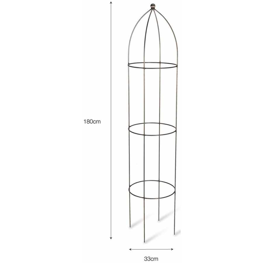 Garden Trading Barrington Obelisk Plant Supports - Set of 2 - Large