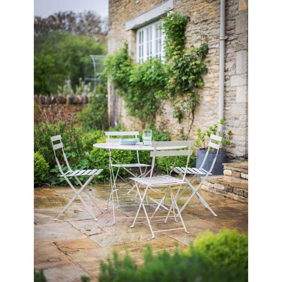 Garden Trading Rive Droite Large Bistro Set - Clay