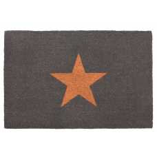 Garden Trading Star Doormat - Charcoal