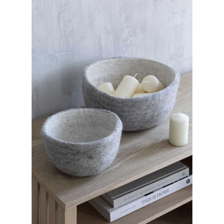 Garden Trading Southwold Bowls - Set of 2 - Grey