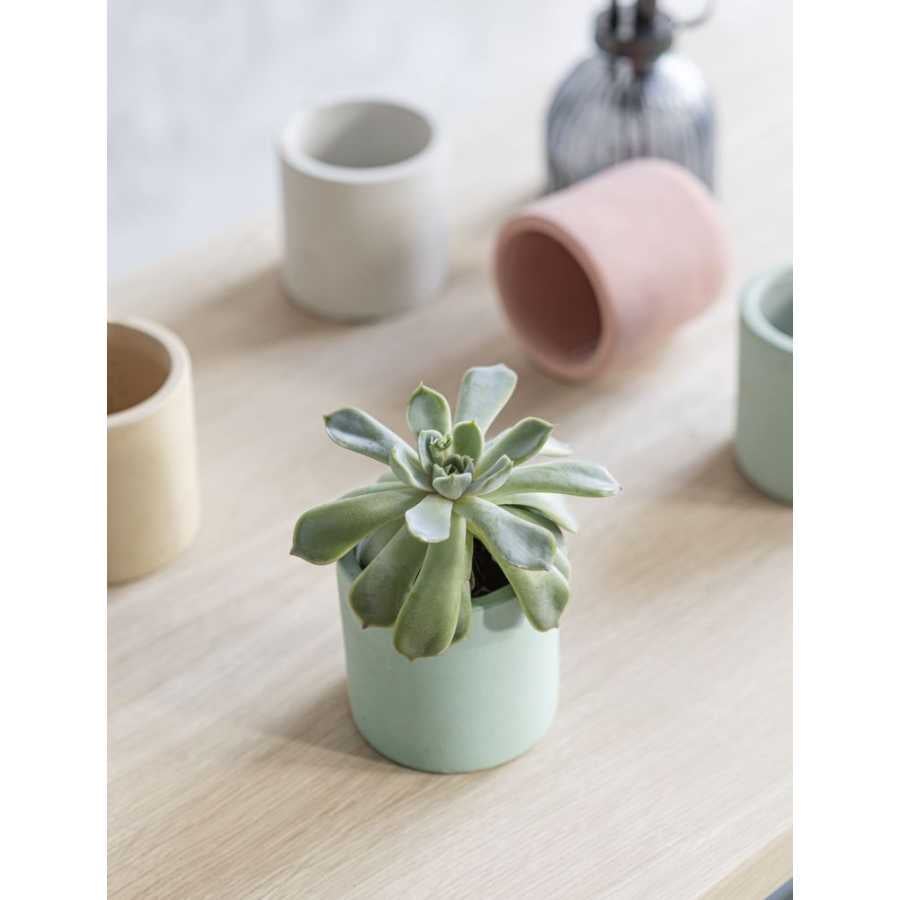 Garden Trading Bamburgh Plant Pot - Aqua - Small