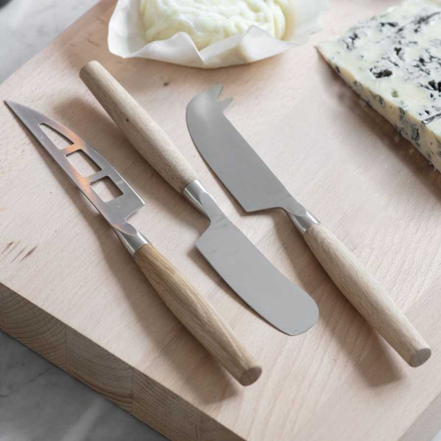 Garden Trading Kitchen Cheese Knives - Set of 3