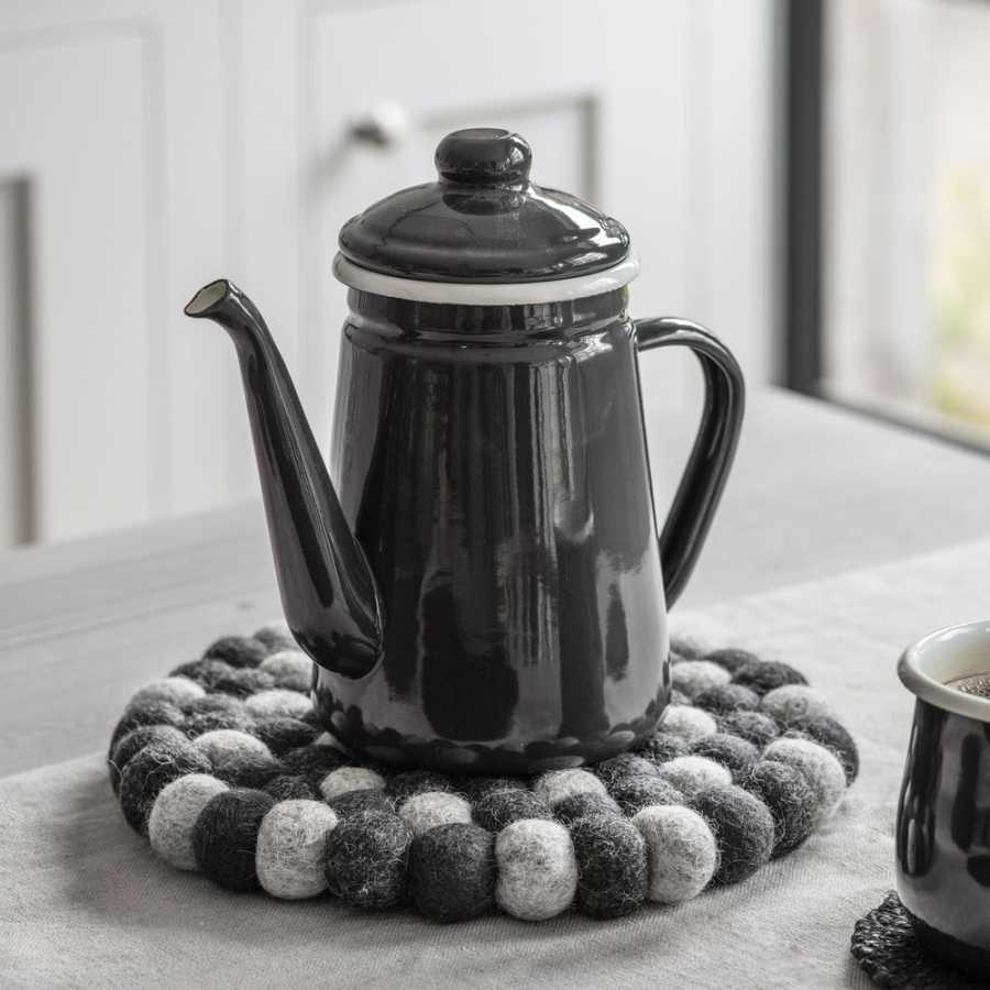 Garden Trading Kitchen Coffee Pot - Carbon
