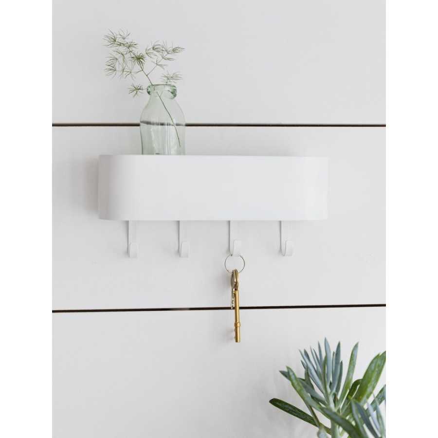 Garden Trading Hooking Key Hook - White