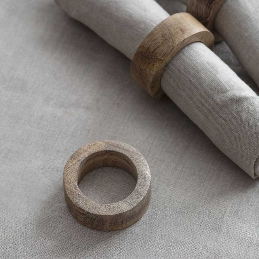 Garden Trading Midford Napkin Rings - Set of 4