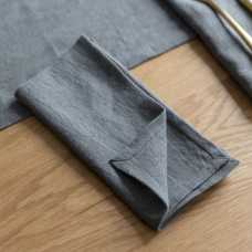 Garden Trading Tabletop Napkins - Set of 4 - Charcoal