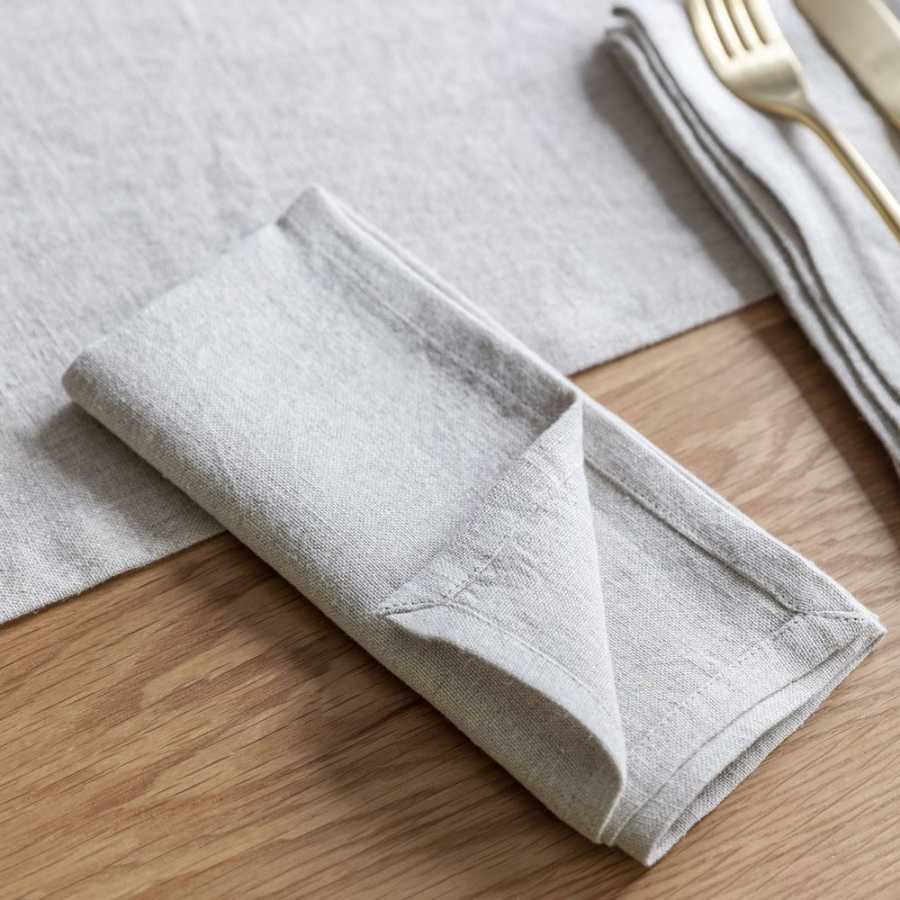 Garden Trading Tabletop Napkins - Set of 4 - Natural