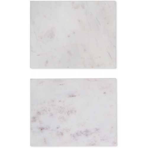 Garden Trading Marble Placemats - Set of 2 - White