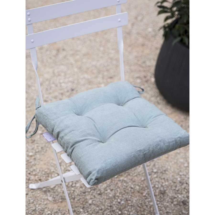 Garden Trading Rive Droite Plain Bistro Square Cushion - Rosemary Garden Trading Rive Droite Plain Bistro Square Cushion - Rosemary