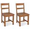 Garden Trading Ashwell Dining Chairs - Set of 2 - Natural