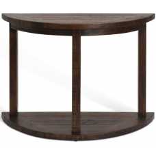 Garden Trading Oxhill Curved Console Table - Antique Brown