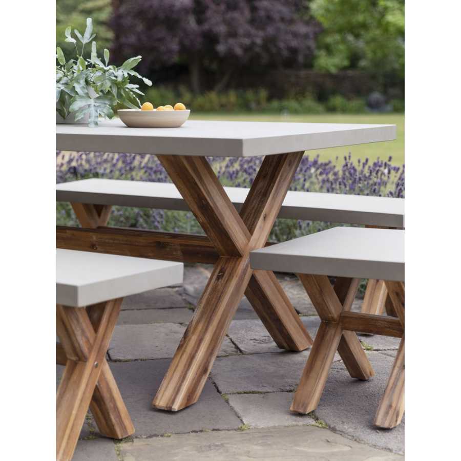 Garden Trading Burford Outdoor Table & Bench Set - Small