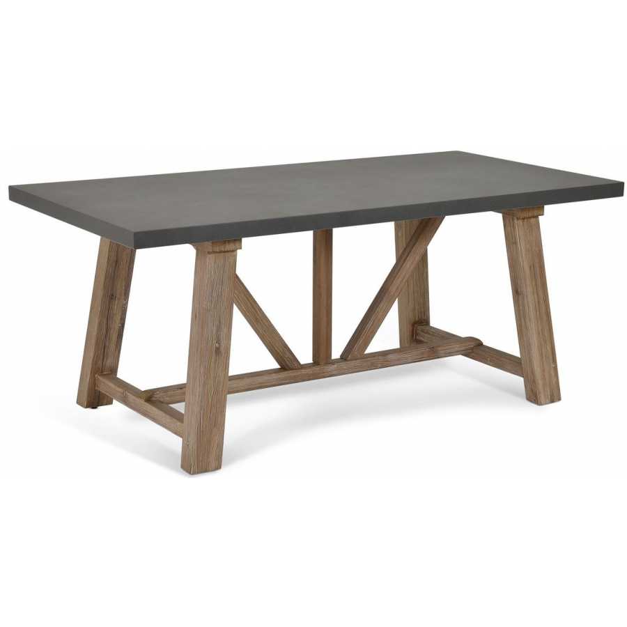 Garden Trading Chilford Outdoor Dining Table - Grey - Small