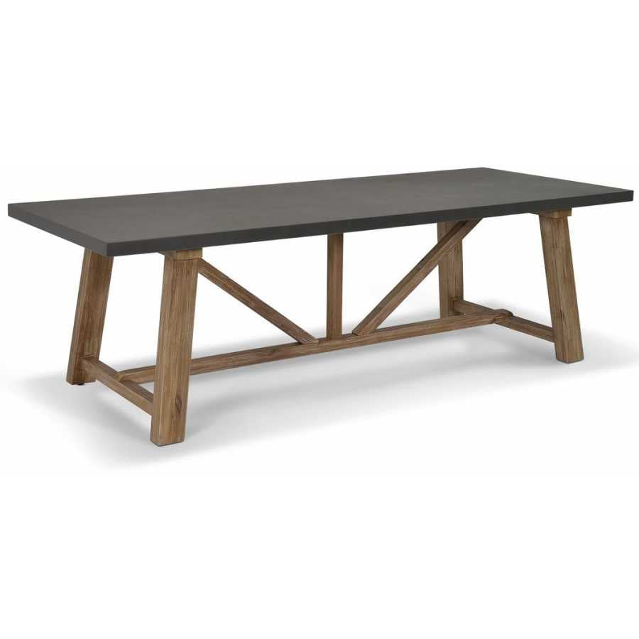 Garden Trading Chilford Outdoor Dining Table - Grey - Large