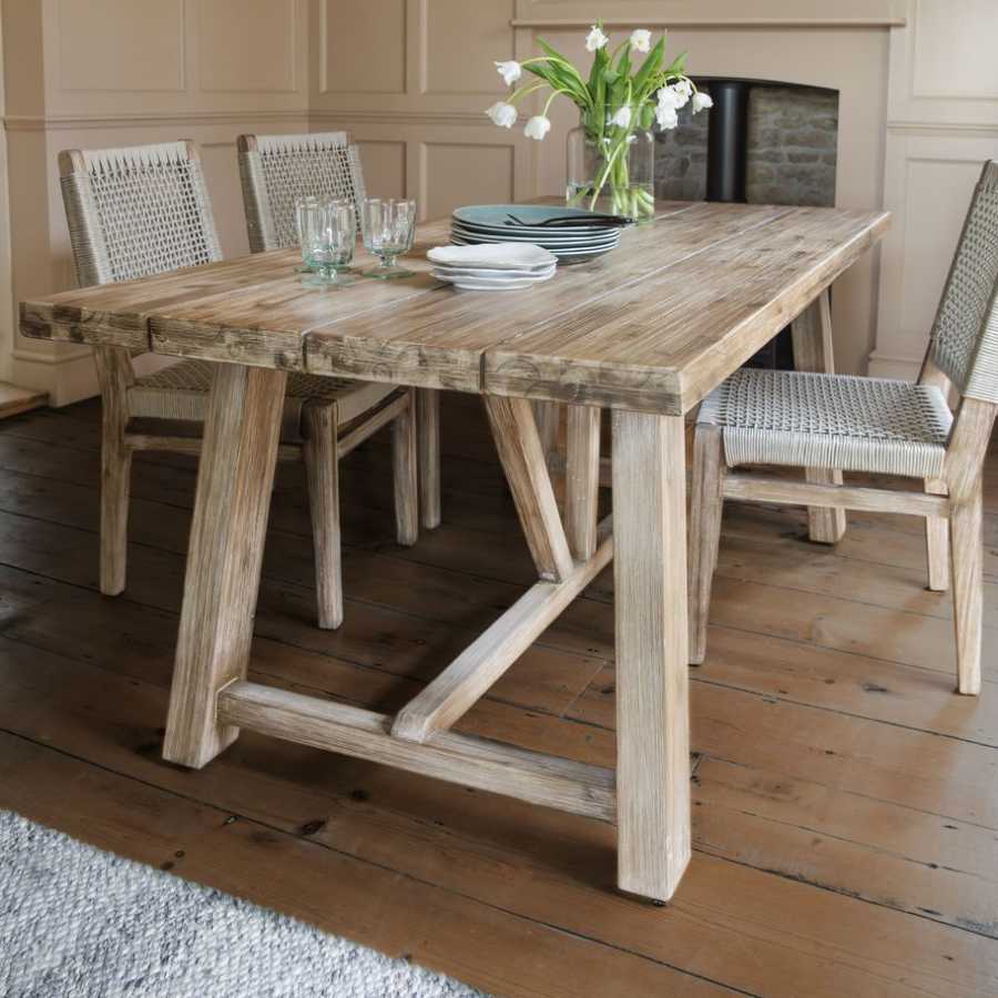 Garden Trading Chilford Outdoor Dining Table - Natural - Small