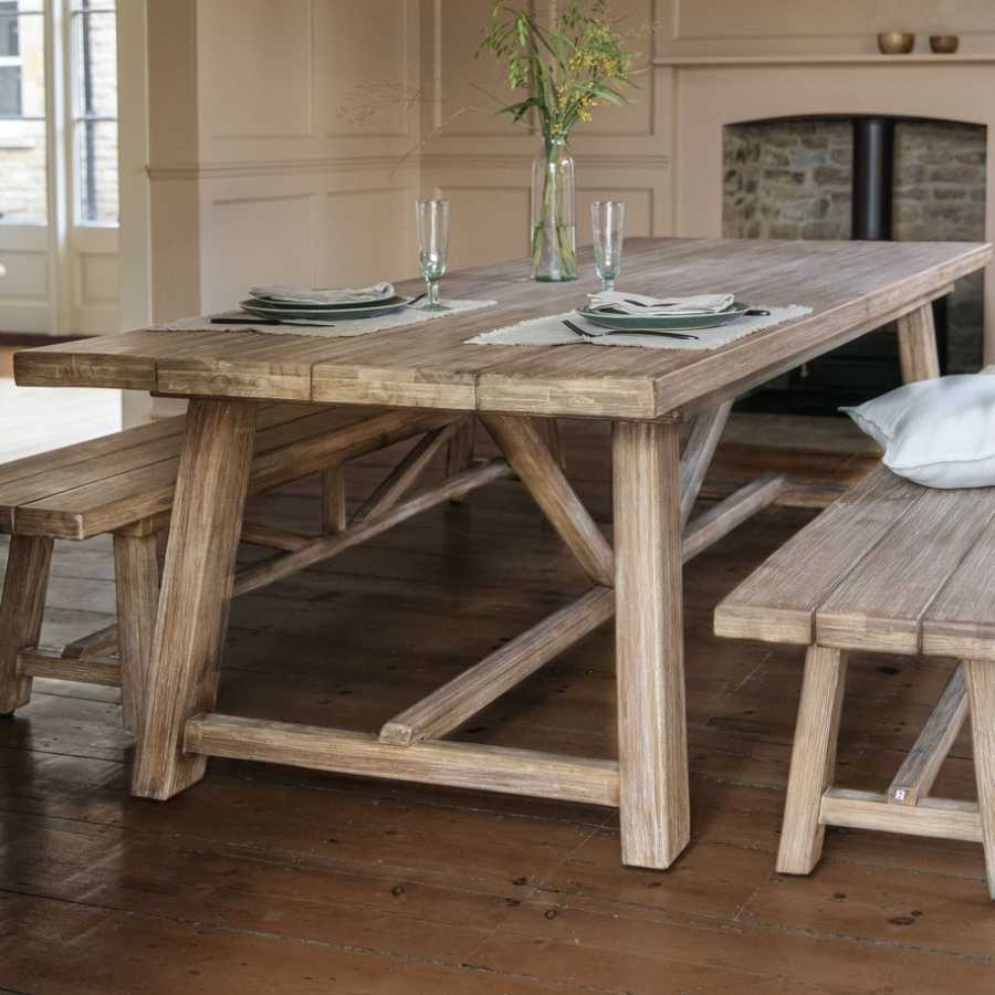 Garden Trading Chilford Outdoor Dining Table - Natural - Large