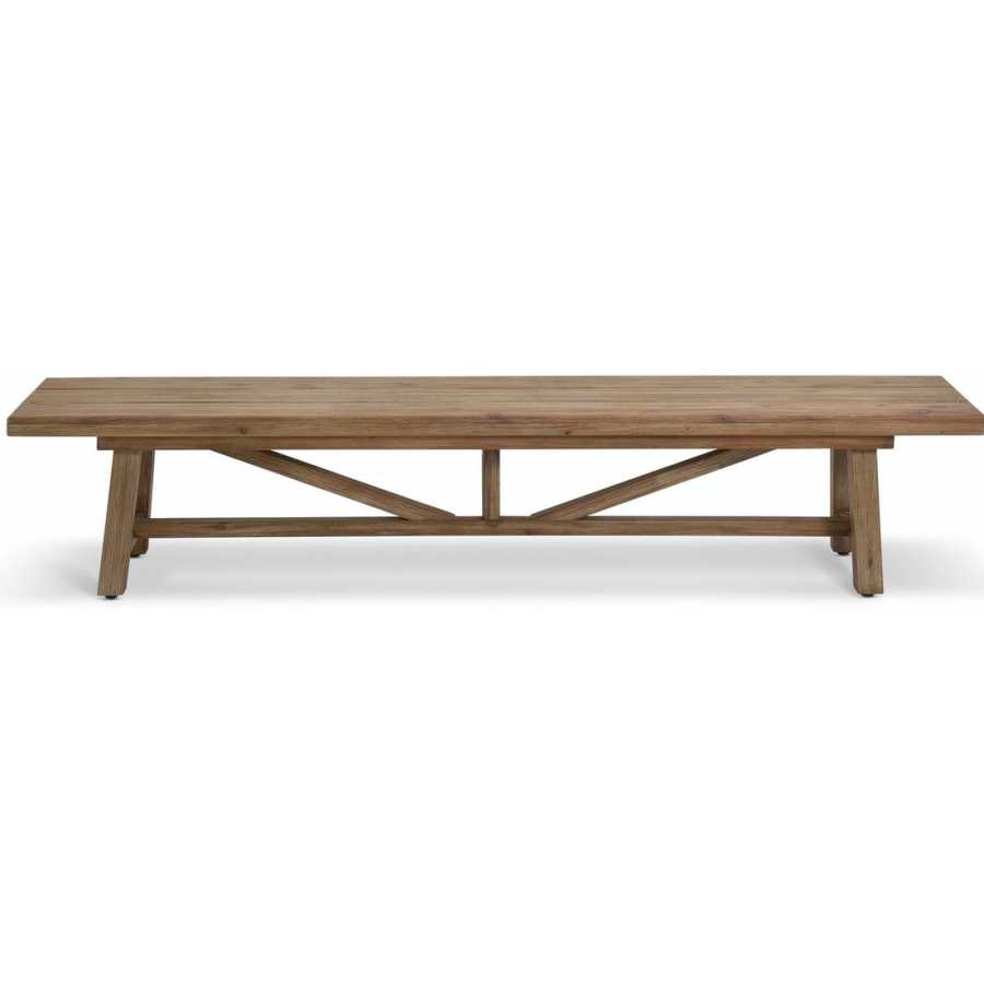 Garden Trading Chilford Outdoor Bench - Natural - Large