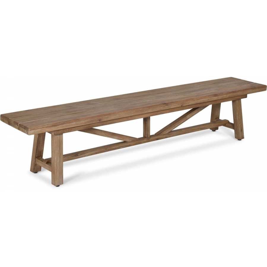 Garden Trading Chilford Outdoor Bench - Natural - Large