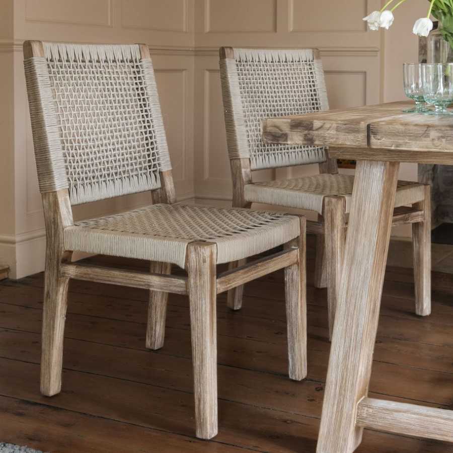 Garden Trading Chilford Outdoor Dining Chairs - Set of 2