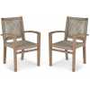 Garden Trading Chilford Outdoor Dining Armchairs - Set of 2