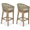 Garden Trading Lynton Outdoor Bar Chairs - Set of 2