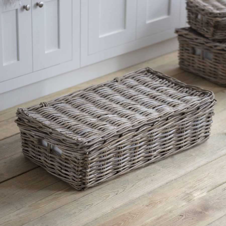 Garden Trading Bembridge Basket With Lid - Large