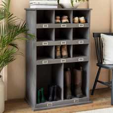 Garden Trading Chedworth Tall Welly Locker - Charcoal