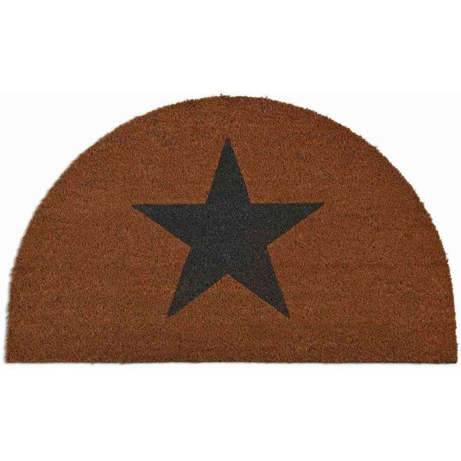 Garden Trading Star Half Moon Doormat