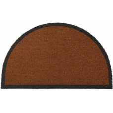 Garden Trading Charcoal Border Half Moon Doormat