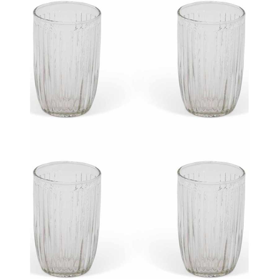 Garden Trading Northmoor Tall Tumbler Glasses - Set of 4