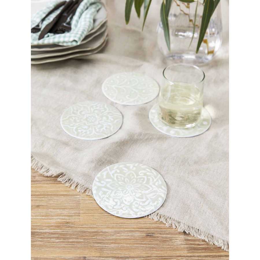 Garden Trading Fiskardo Coasters - Set of 4 Garden Trading Fiskardo Coasters - Set of 4