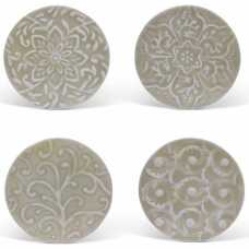 Garden Trading Fiskardo Coasters - Set of 4 Garden Trading Fiskardo Coasters - Set of 4