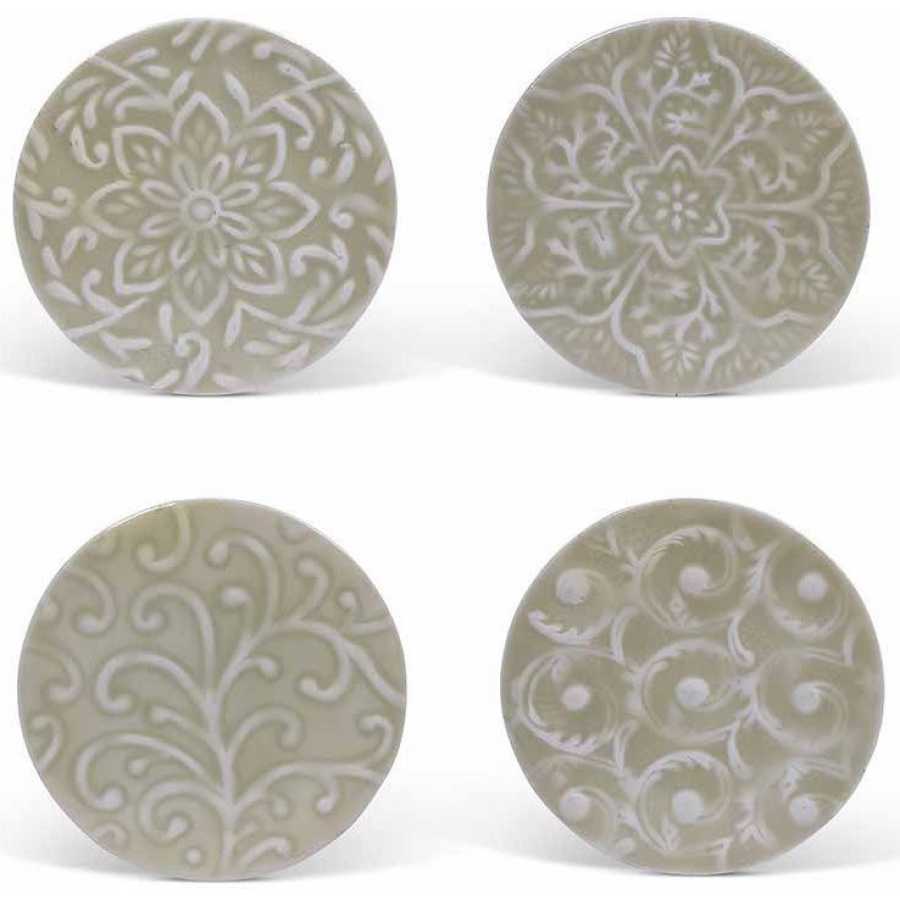 Garden Trading Fiskardo Coasters - Set of 4 Garden Trading Fiskardo Coasters - Set of 4