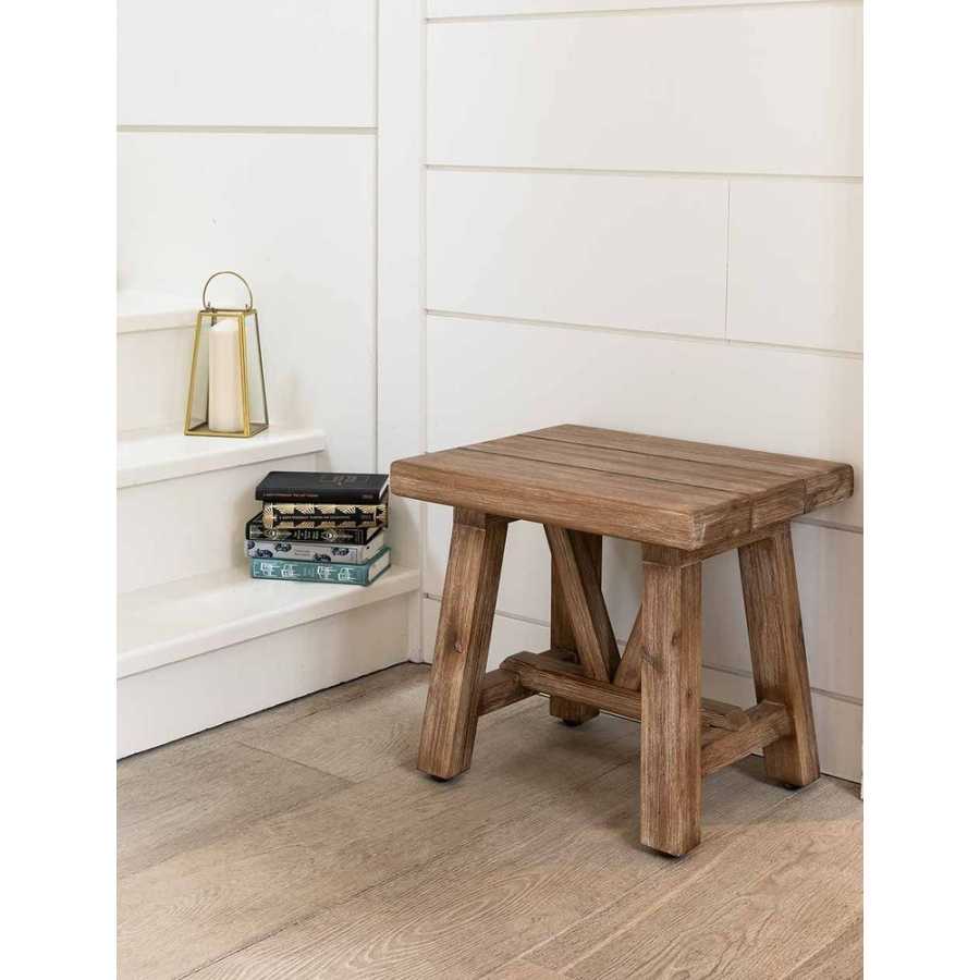 Garden Trading Chilford Outdoor Stool - Natural