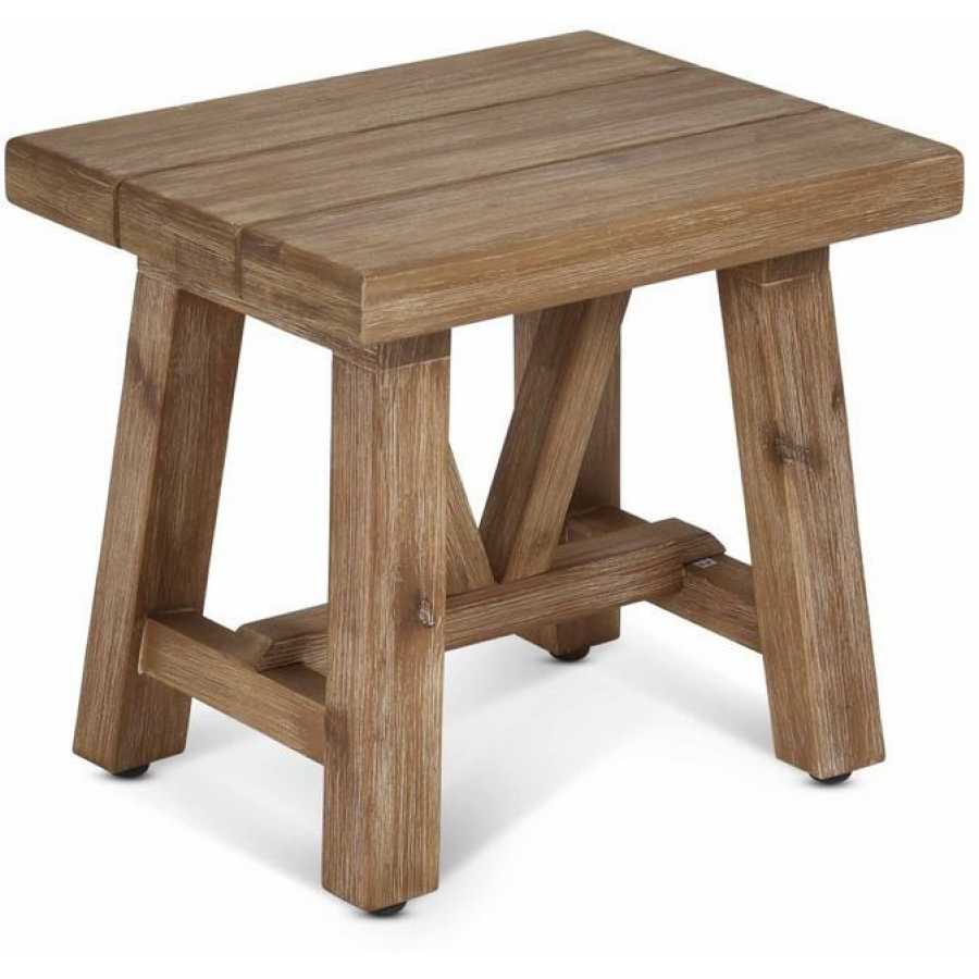 Garden Trading Chilford Outdoor Stool - Natural