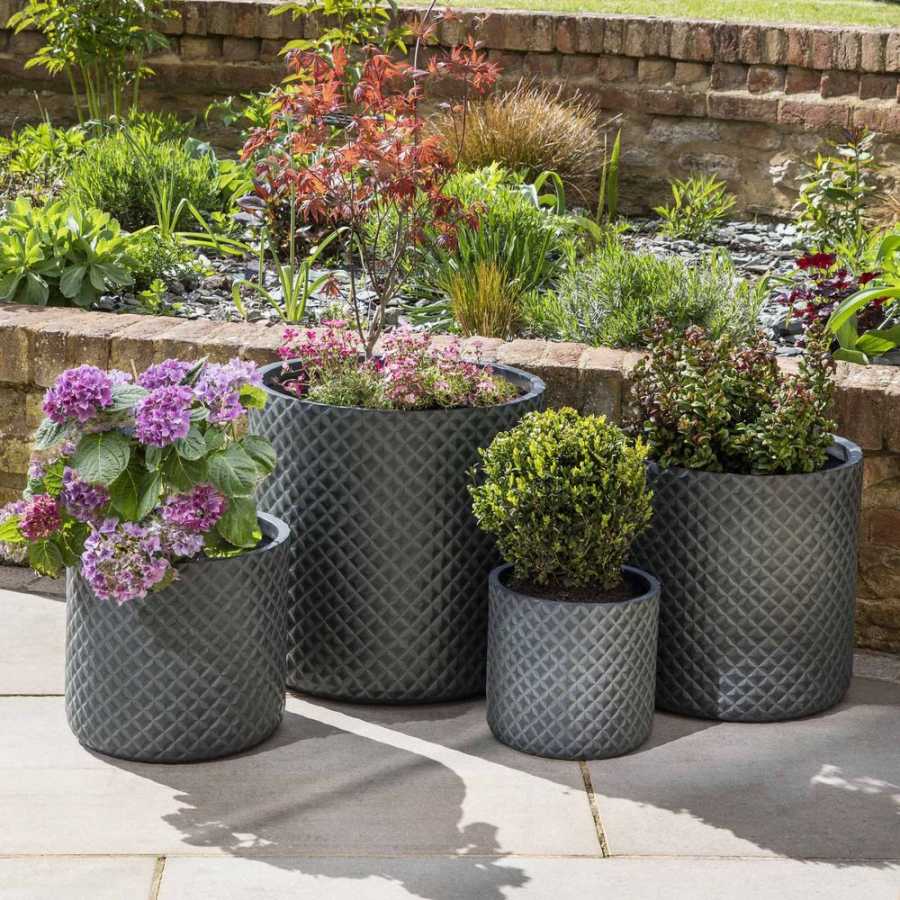 Garden Trading Holbeton Planters - Set of 4 - Green