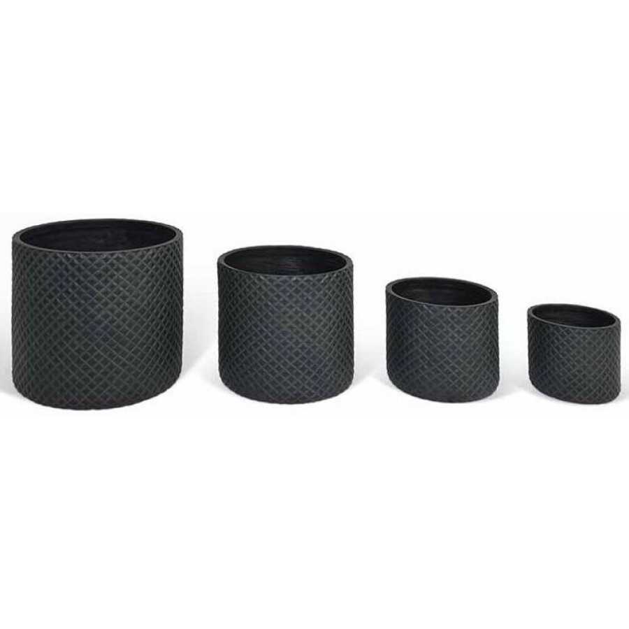 Garden Trading Holbeton Planters - Set of 4 - Green