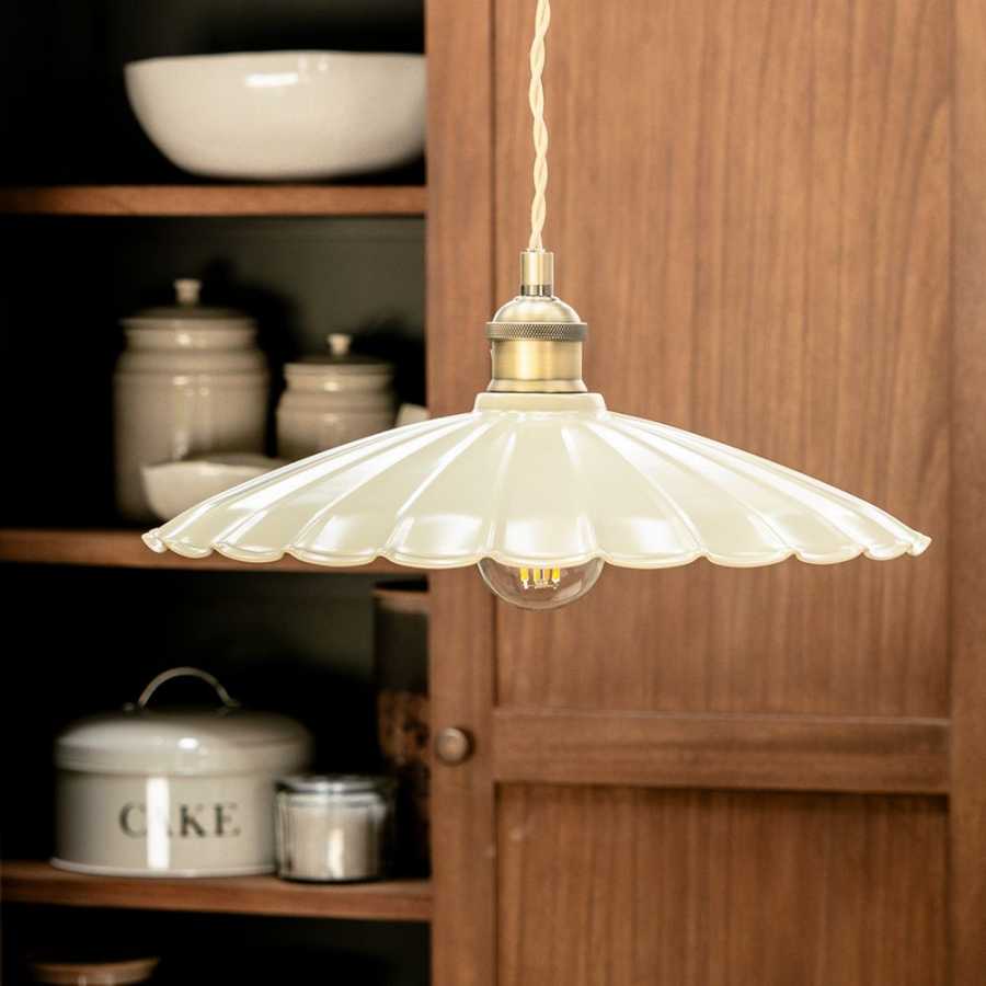 Garden Trading Wanstrow Pendant Light - Clay - Large