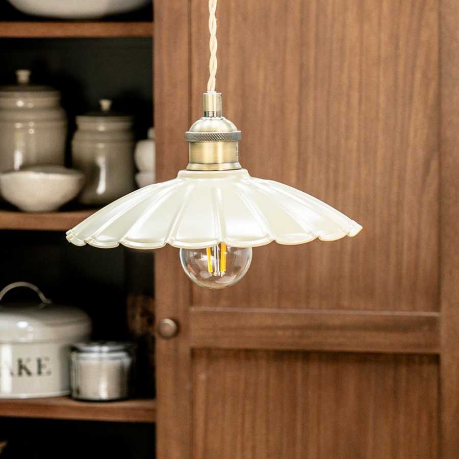 Garden Trading Wanstrow Pendant Light - Clay - Small