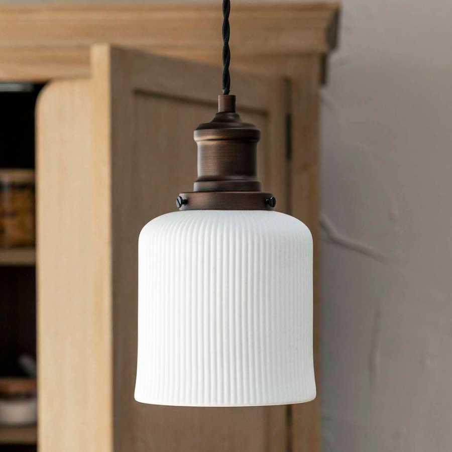 Garden Trading Beaulieu Cylinder Pendant Light