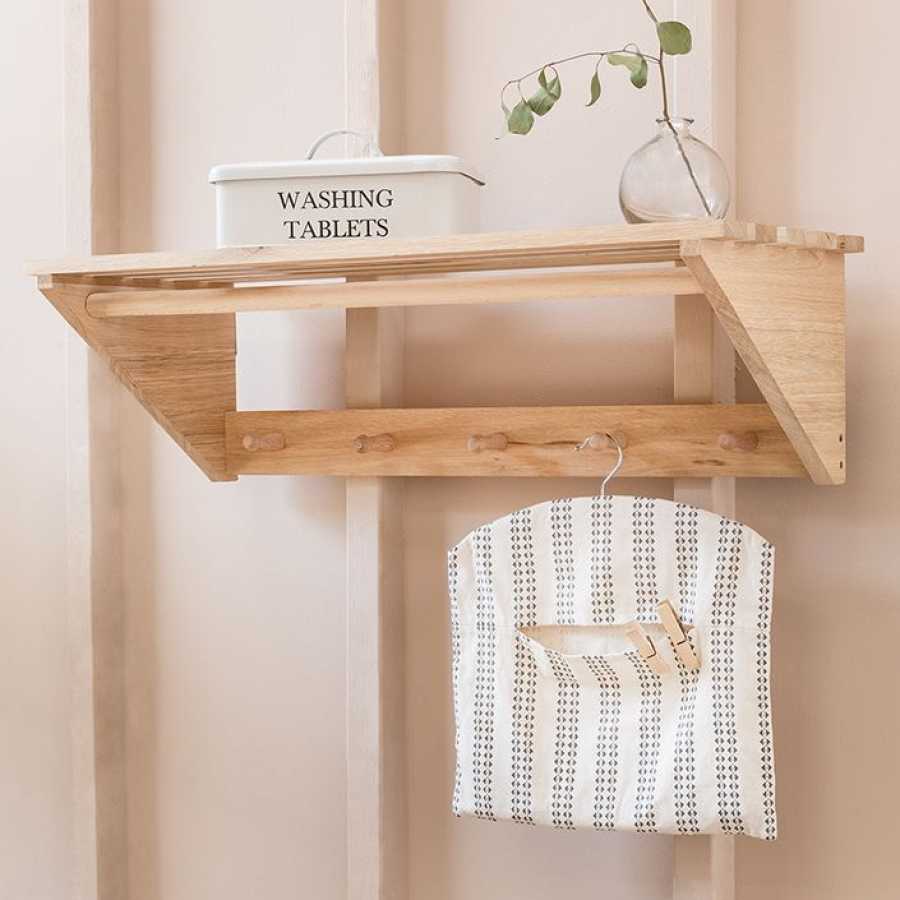 Garden Trading Hambledon Coat Rack With Shelf