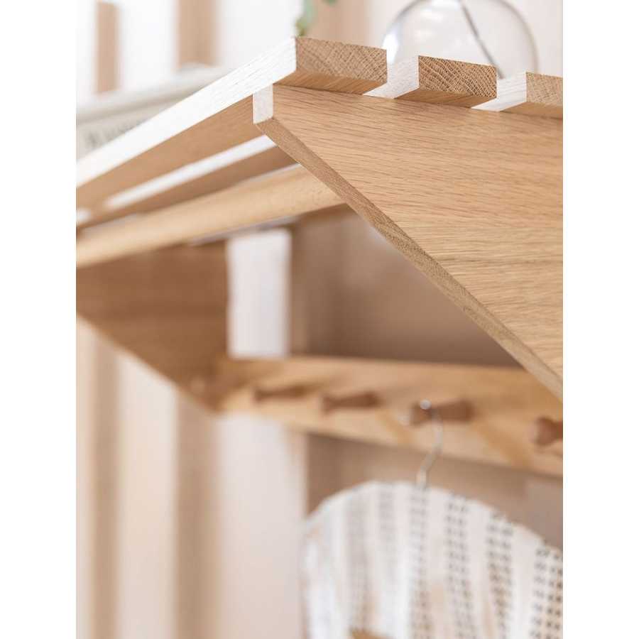 Garden Trading Hambledon Coat Rack With Shelf