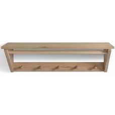 Garden Trading Hambledon Coat Rack With Shelf